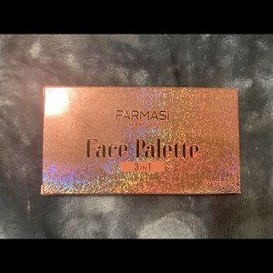 Farmasi brand make up face palette of blush bronzer and highlighter